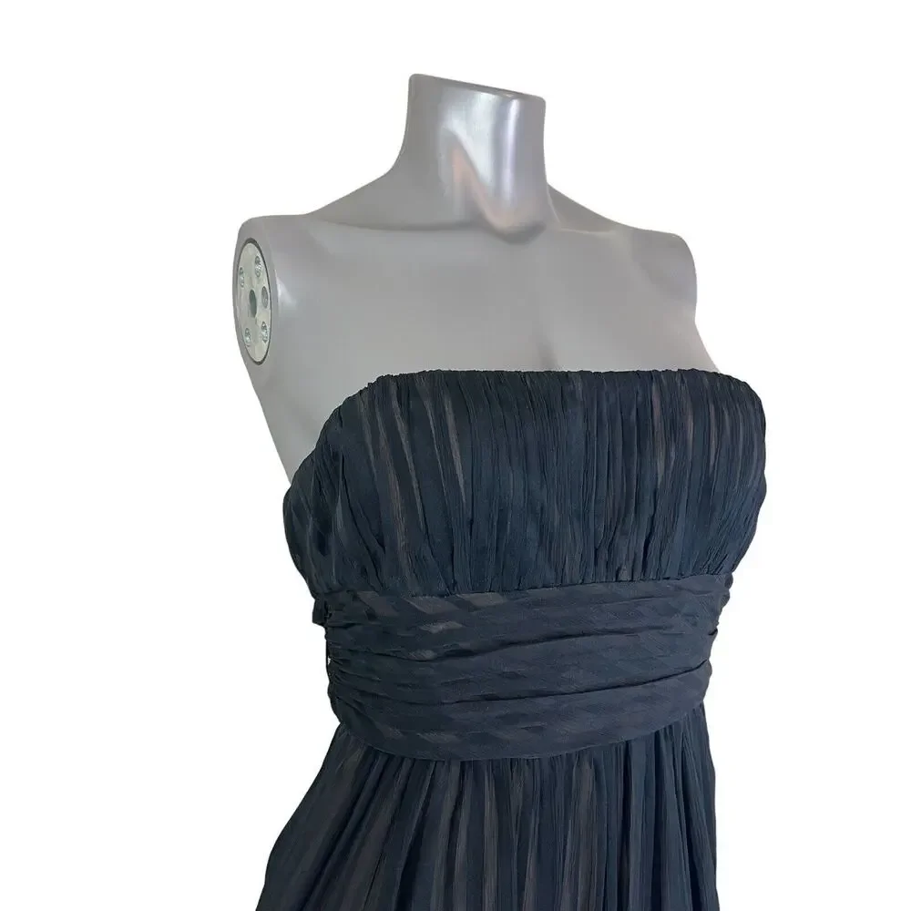 BCBGMaxAzria Black Strapless Maxi Dress - Picture 8 of 12